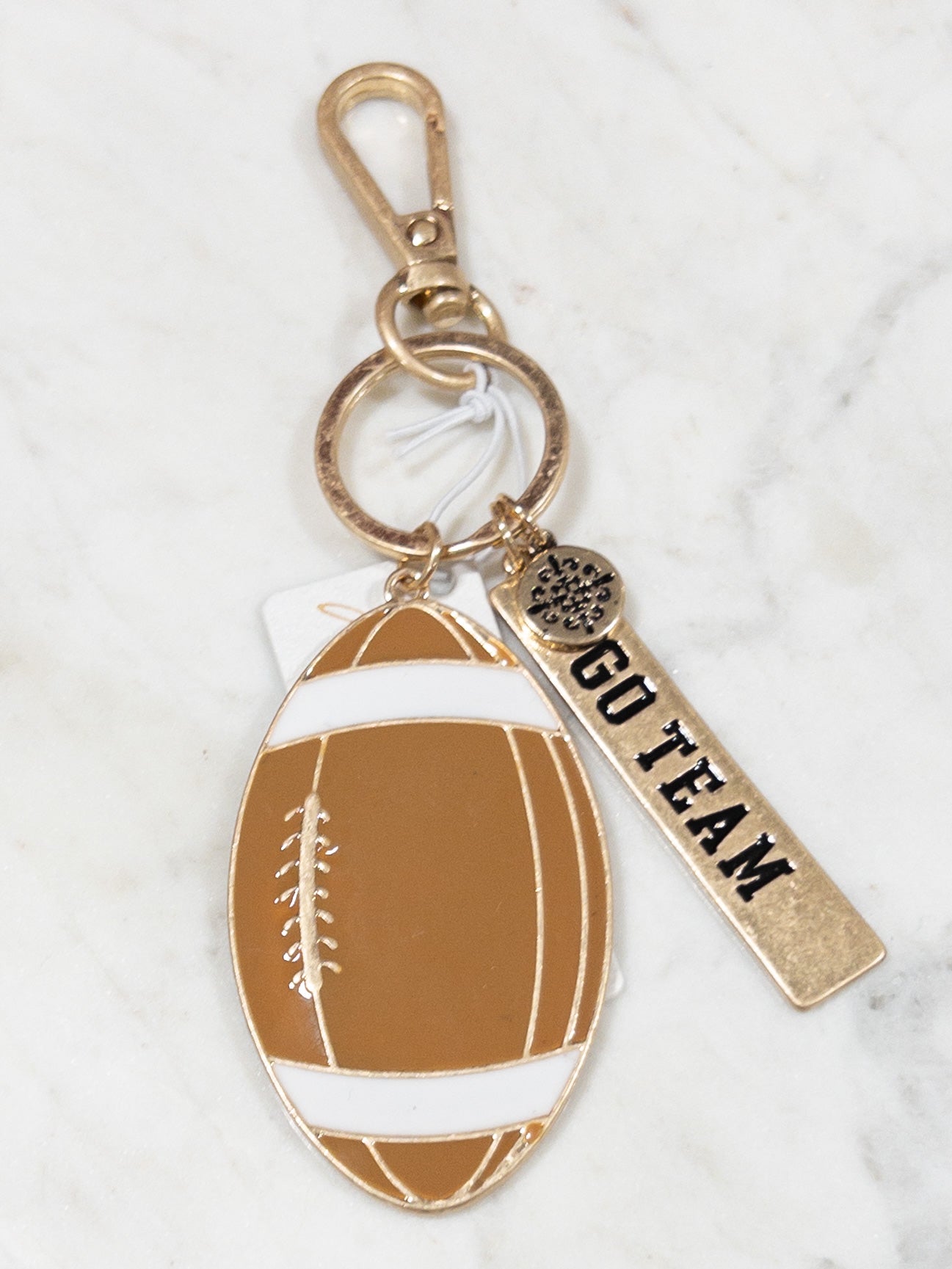 JANE MARIE KEYCHAIN FOOTBALL