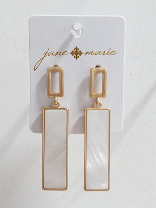 JANE MARIE CLASSY WHITE DROP
