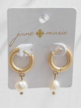 JANE MARIE PEARL DROP HUGGIES