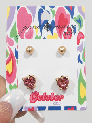 JANE MARIE KIDS! BIRTHSTONE STUD PACK