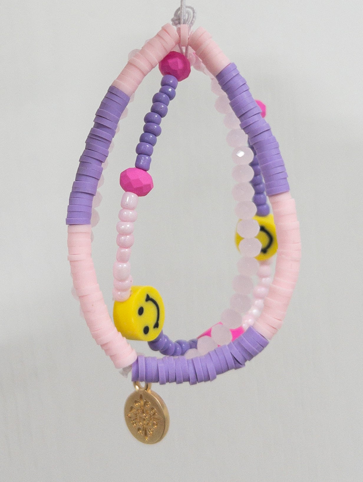 JANE MARIE KIDS BRACELET SET SMILEY