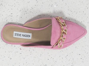 FAINE PINK SUEDE STEVE MADDEN