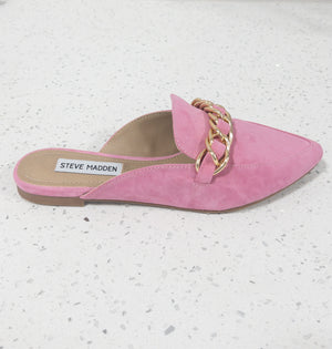 FAINE PINK SUEDE STEVE MADDEN