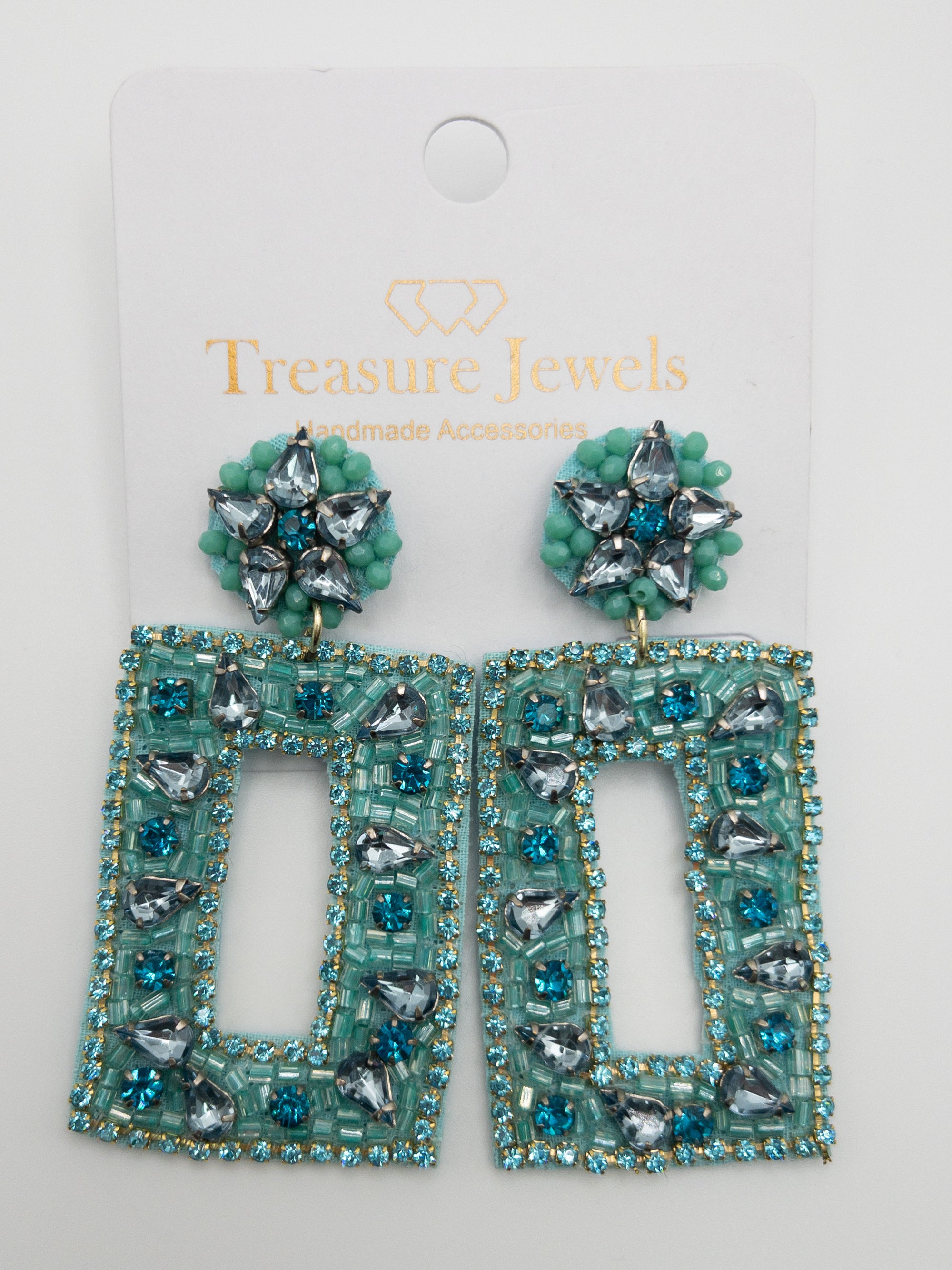 PENELOPE TURQUOISE TREASURE JEWEL EARRINGS