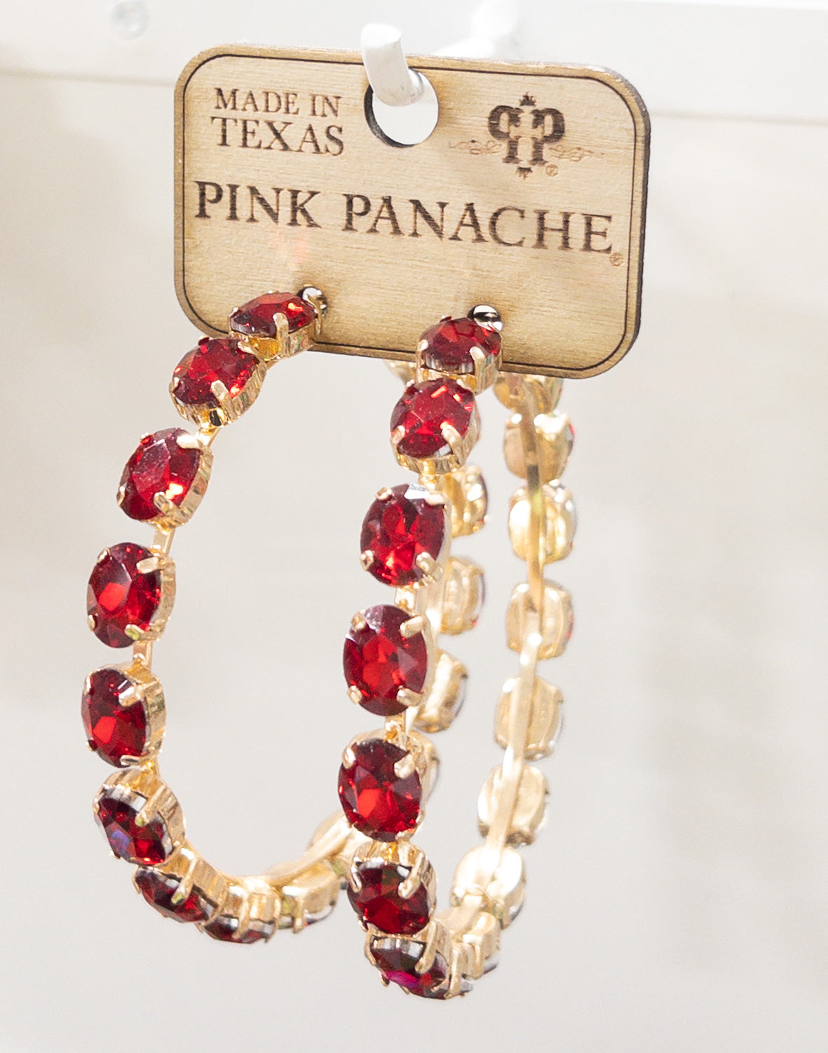 214 PINK PANACHE RED XL HOOP