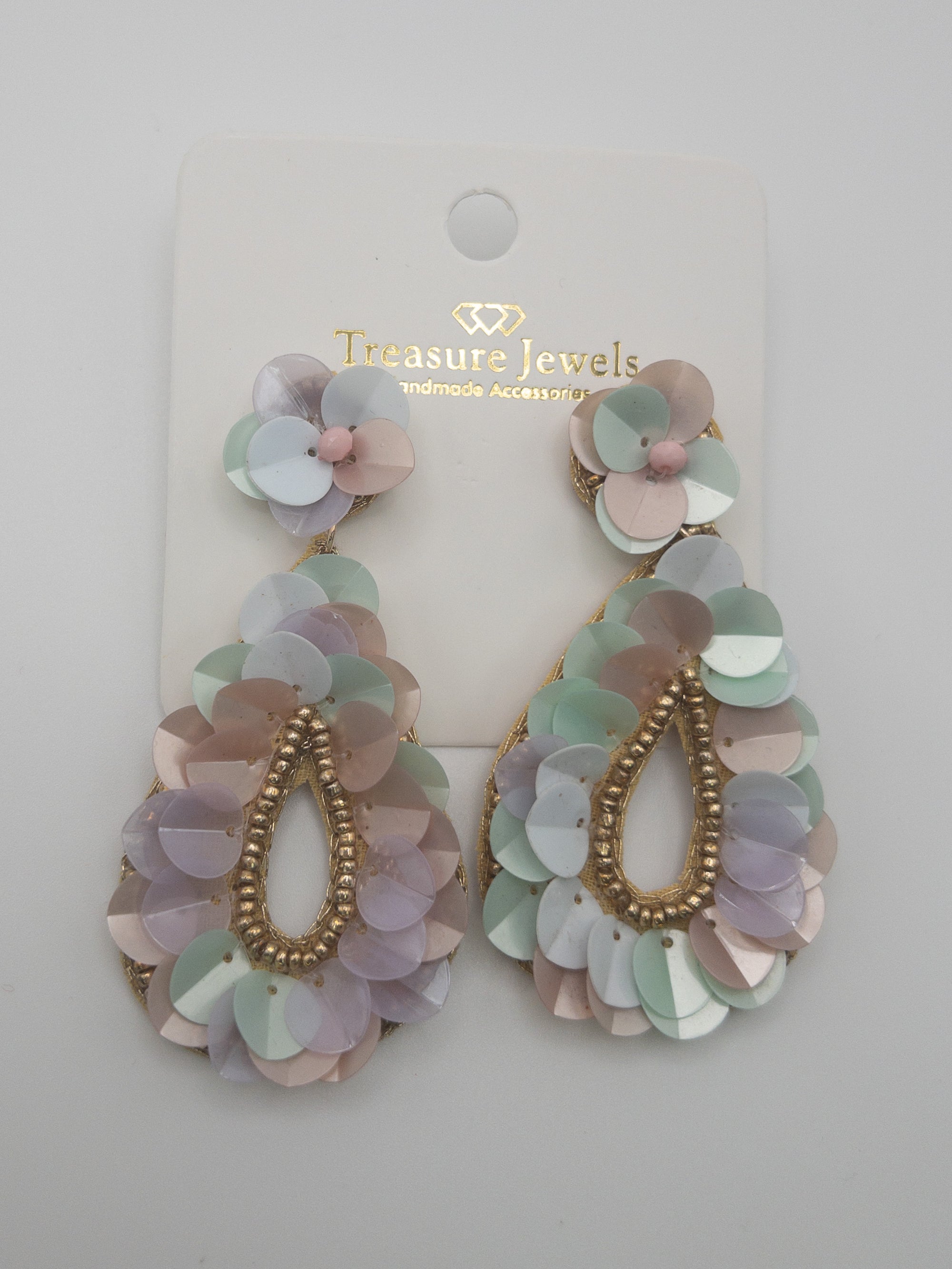 ABY FLORAL TREASURE JEWEL EARRINGS