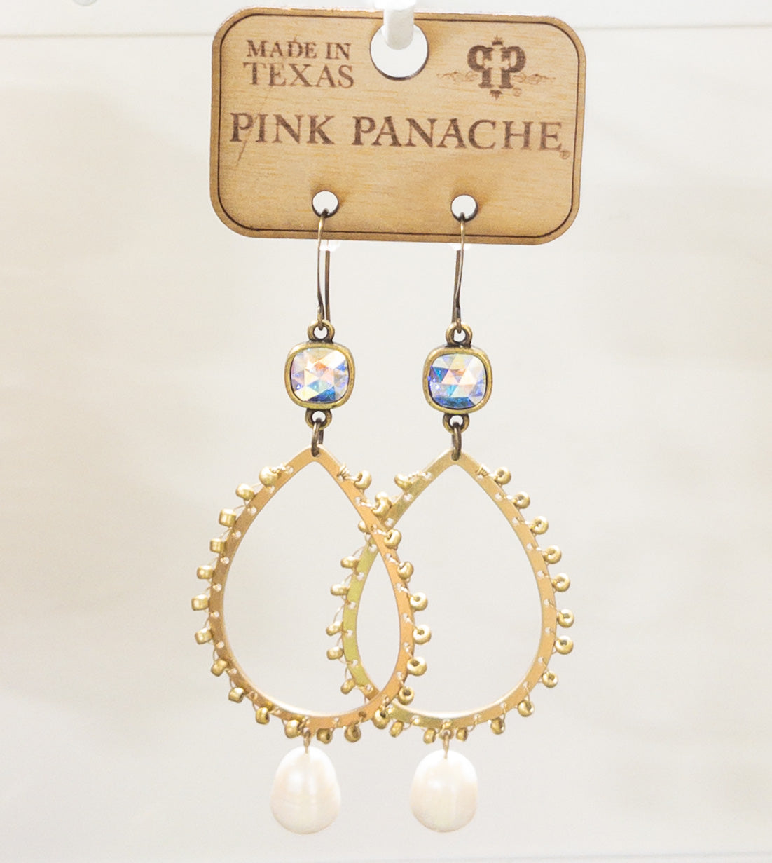 219 PP GOLD PEARL DROP