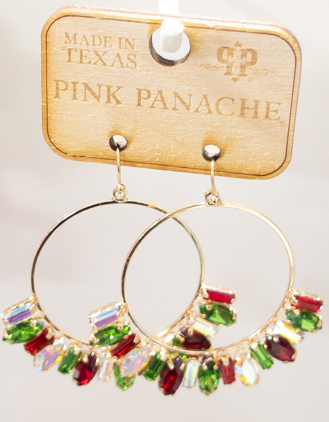 256 PP XMAS GOLD TRIM CIRCLE