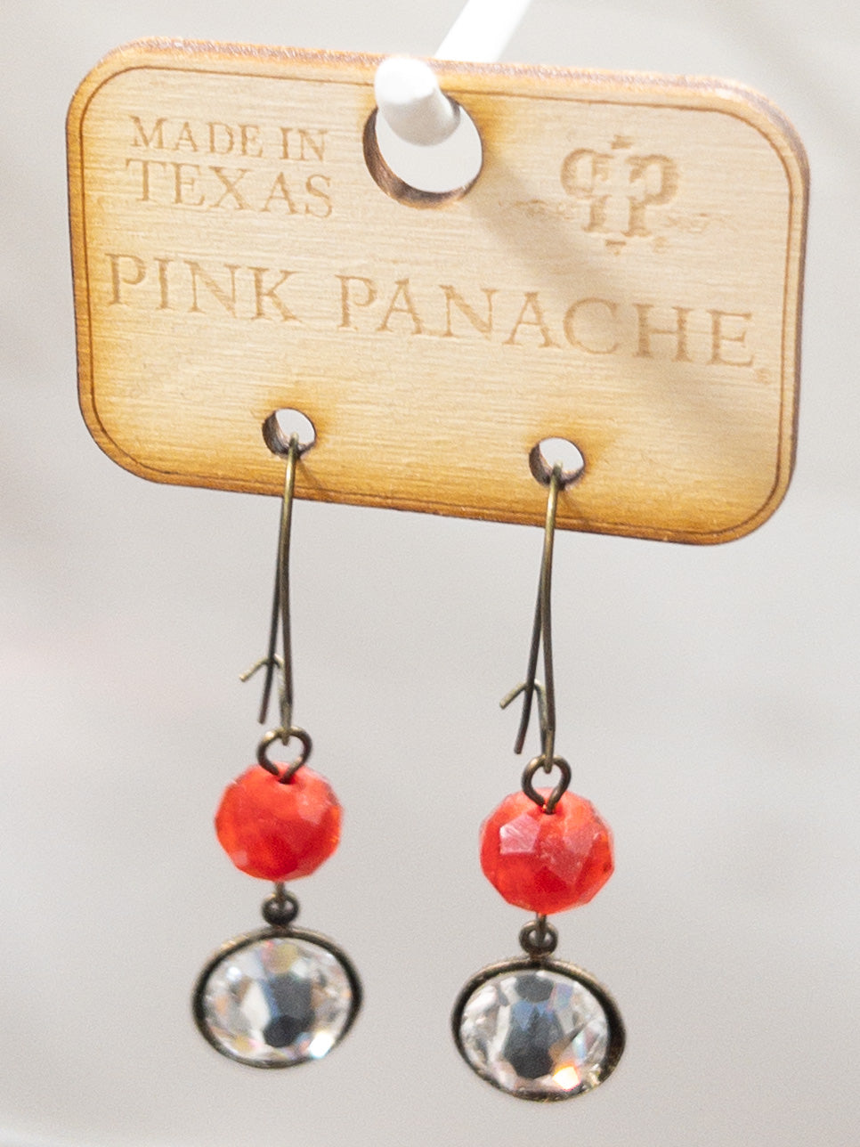 264 PINK PANACHE RED W CIRCLE GEM