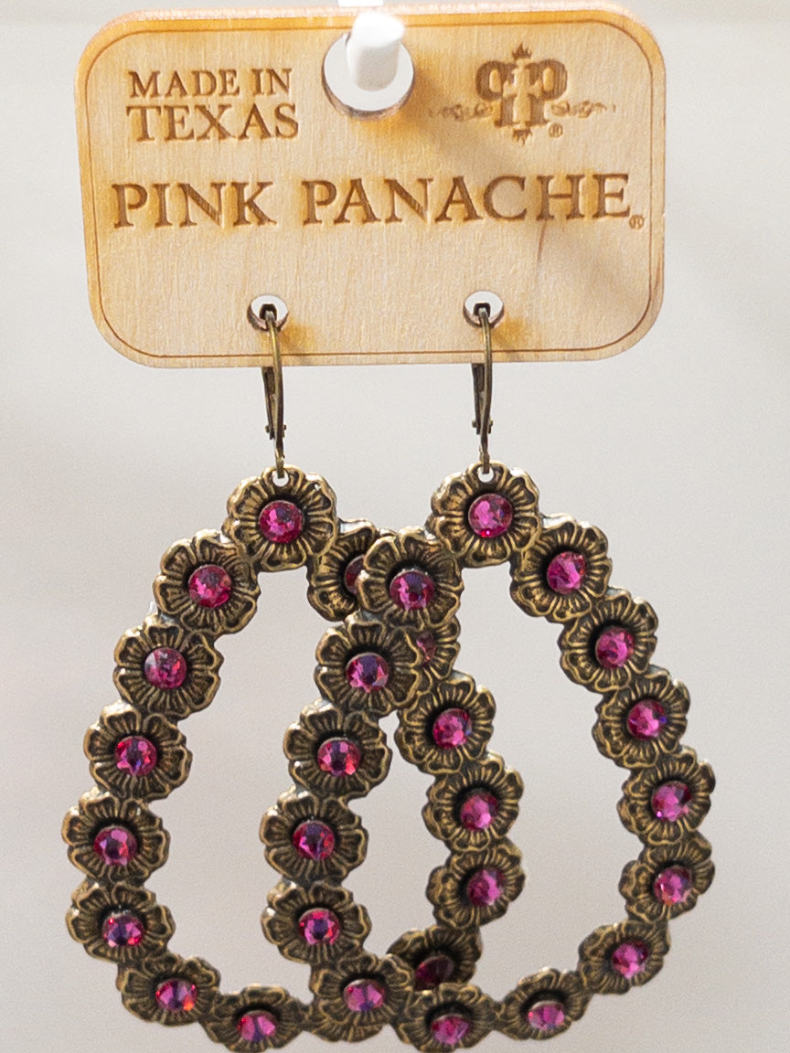 274 PP PLUM GEM TEARDROP