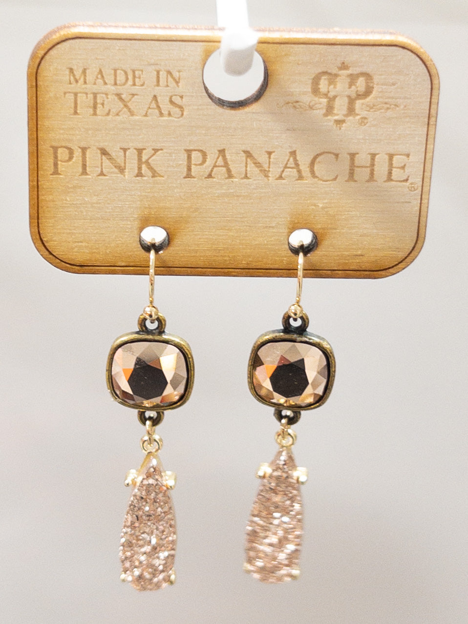 275 PP BRONZE GEM TEARDROP