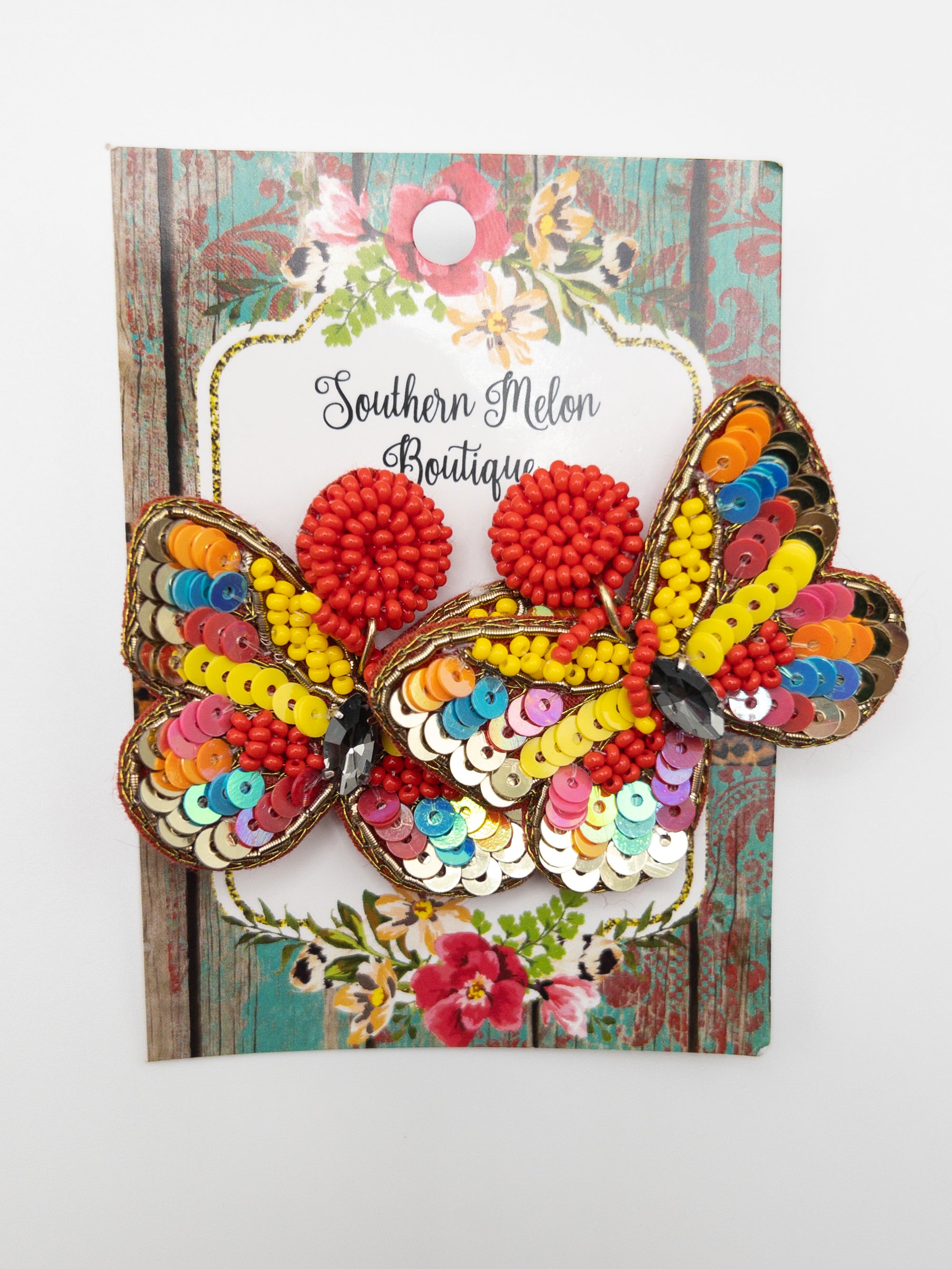 MULTI SEQUINS BUTTERFLY