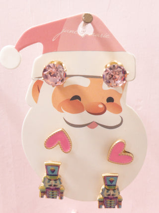JANE MARIE KIDS NUTCRACKER STUD PACK