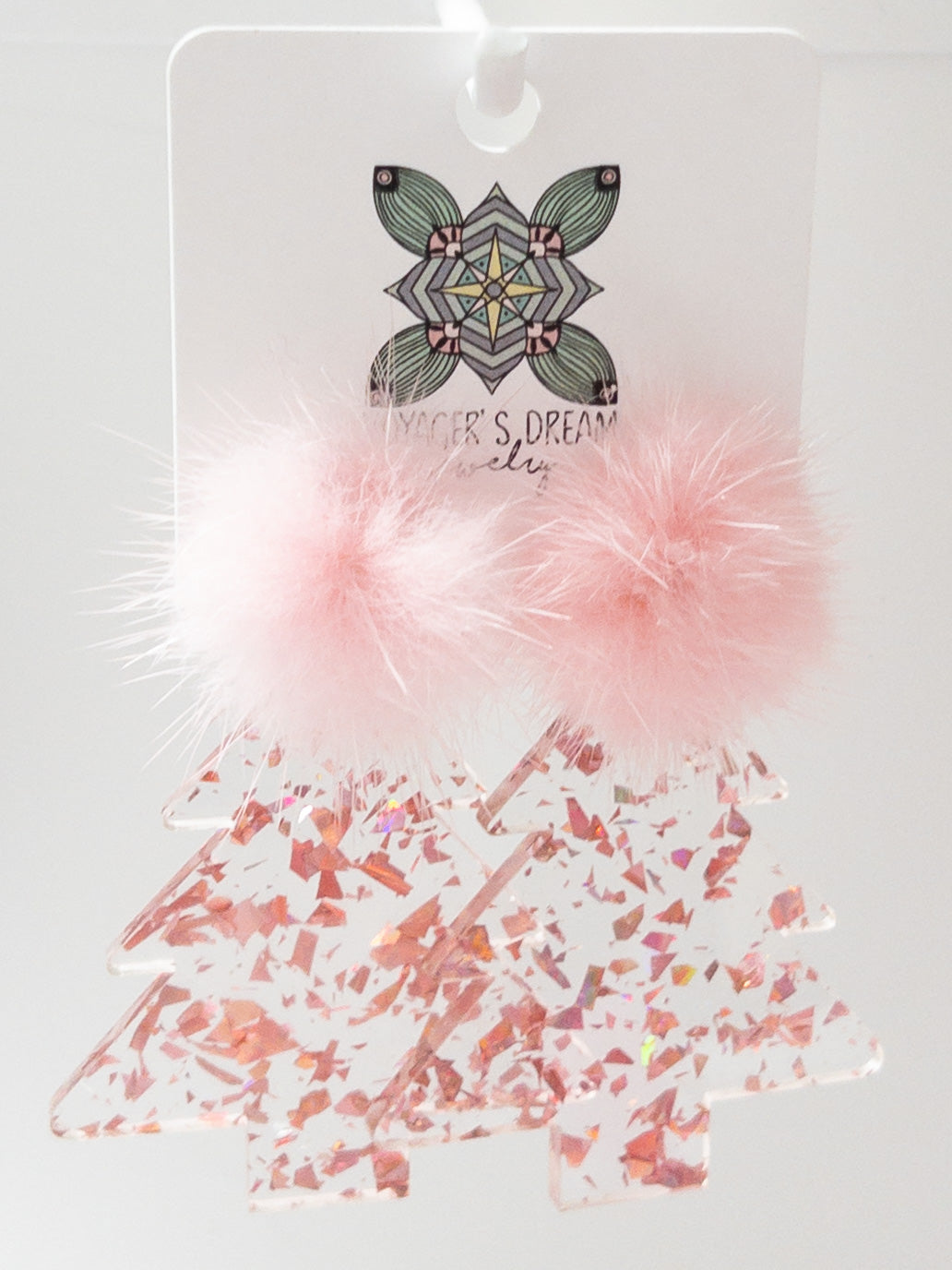 PINK TREE PUFF POST TREE VOYAGER’S DREAM JEWELRY