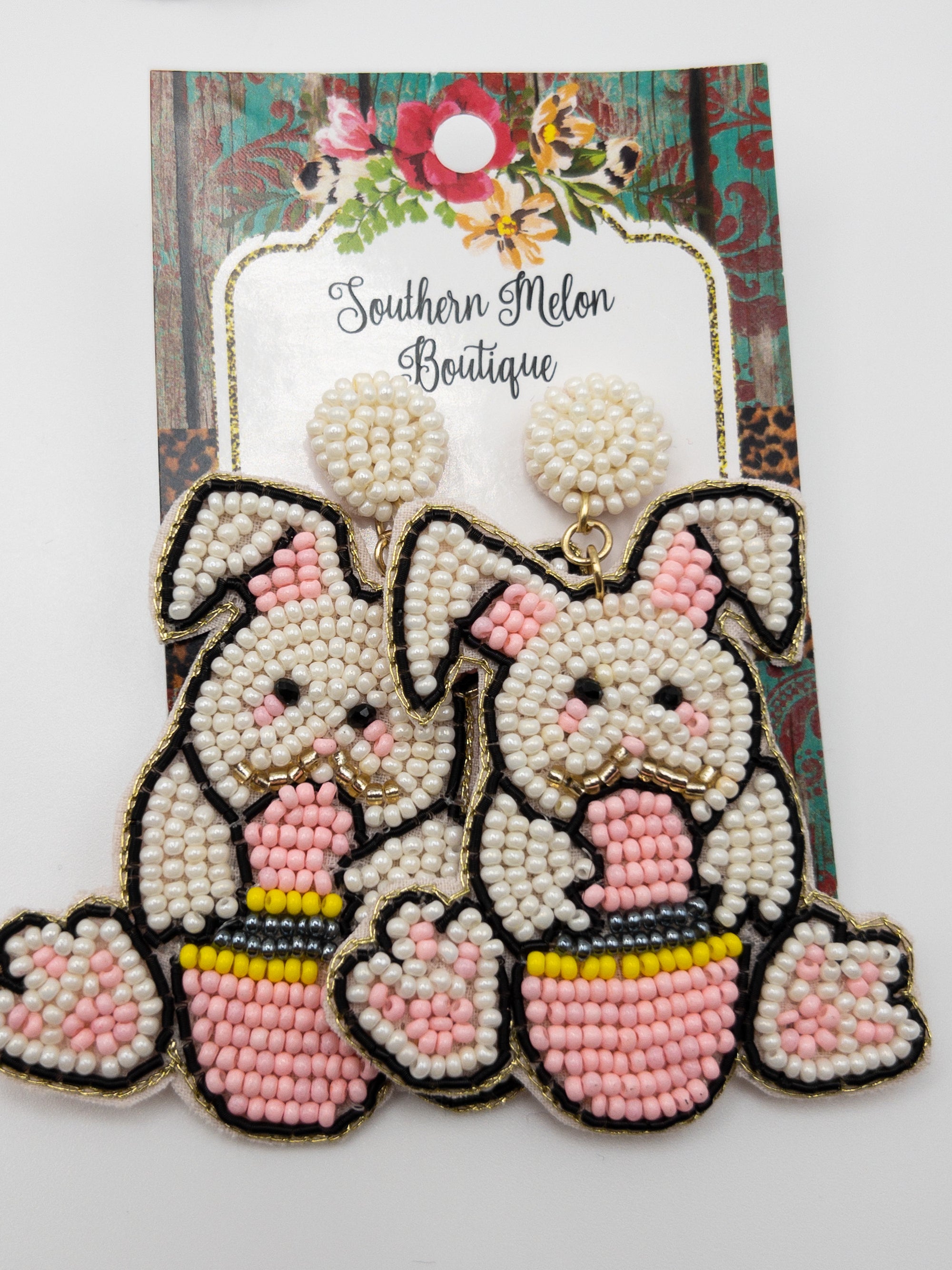 BUNNY BASKET PINK