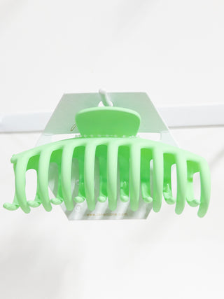 JANE MARIE CLAW HAIR CLIP GREEN