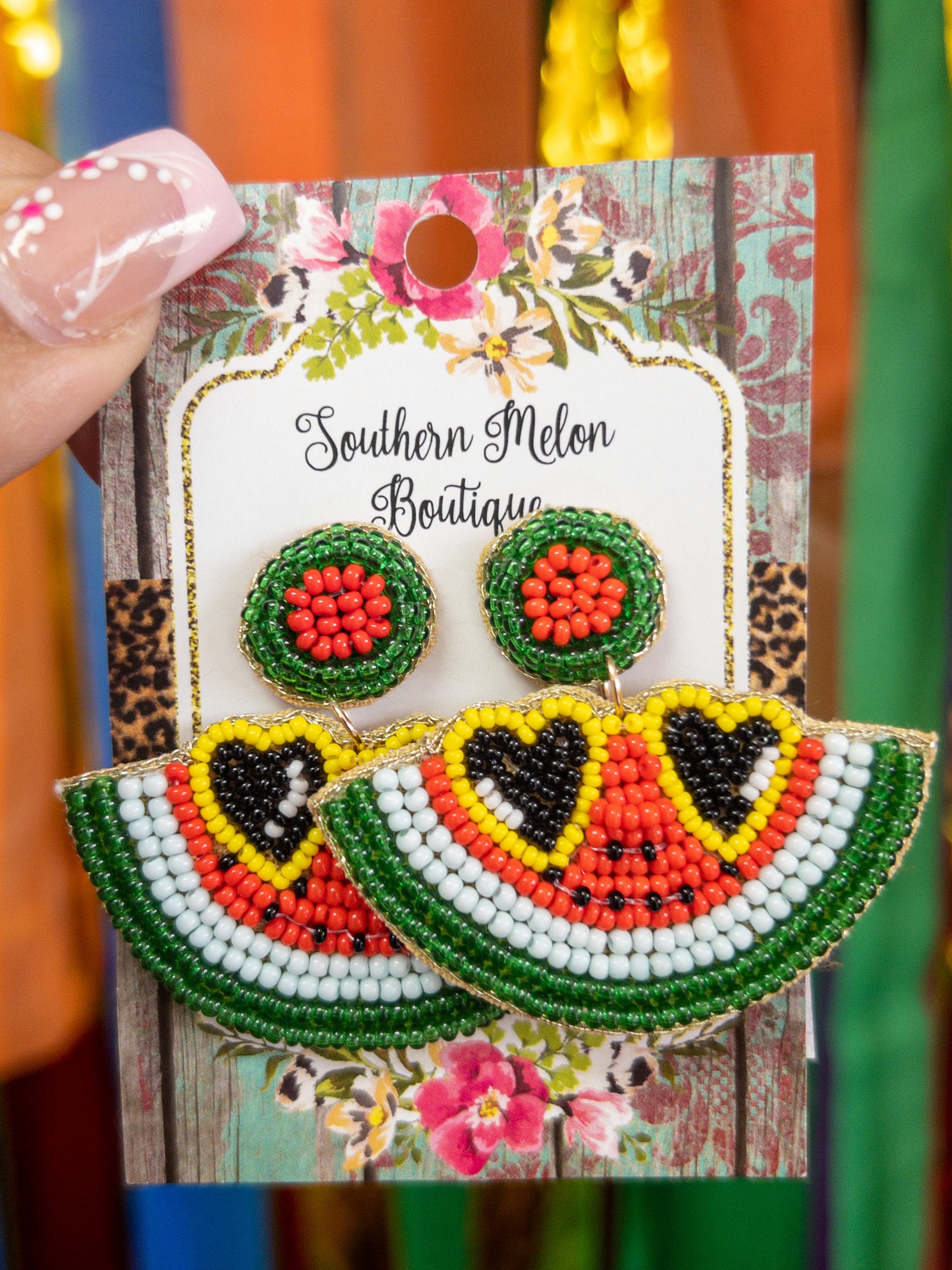 WATERMELON SHADES BEADED