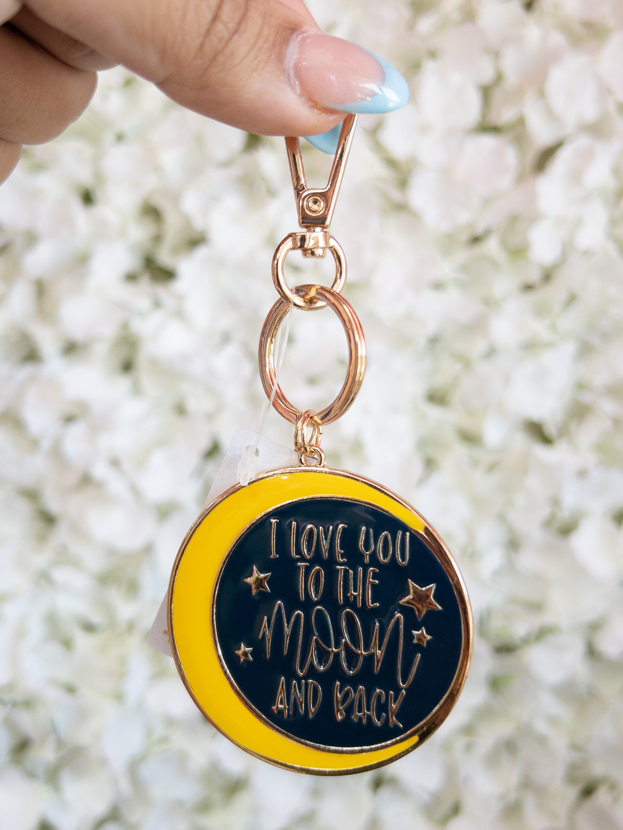 JANE MARIE KEYCHAIN I LOVE YOU TO THE MOON