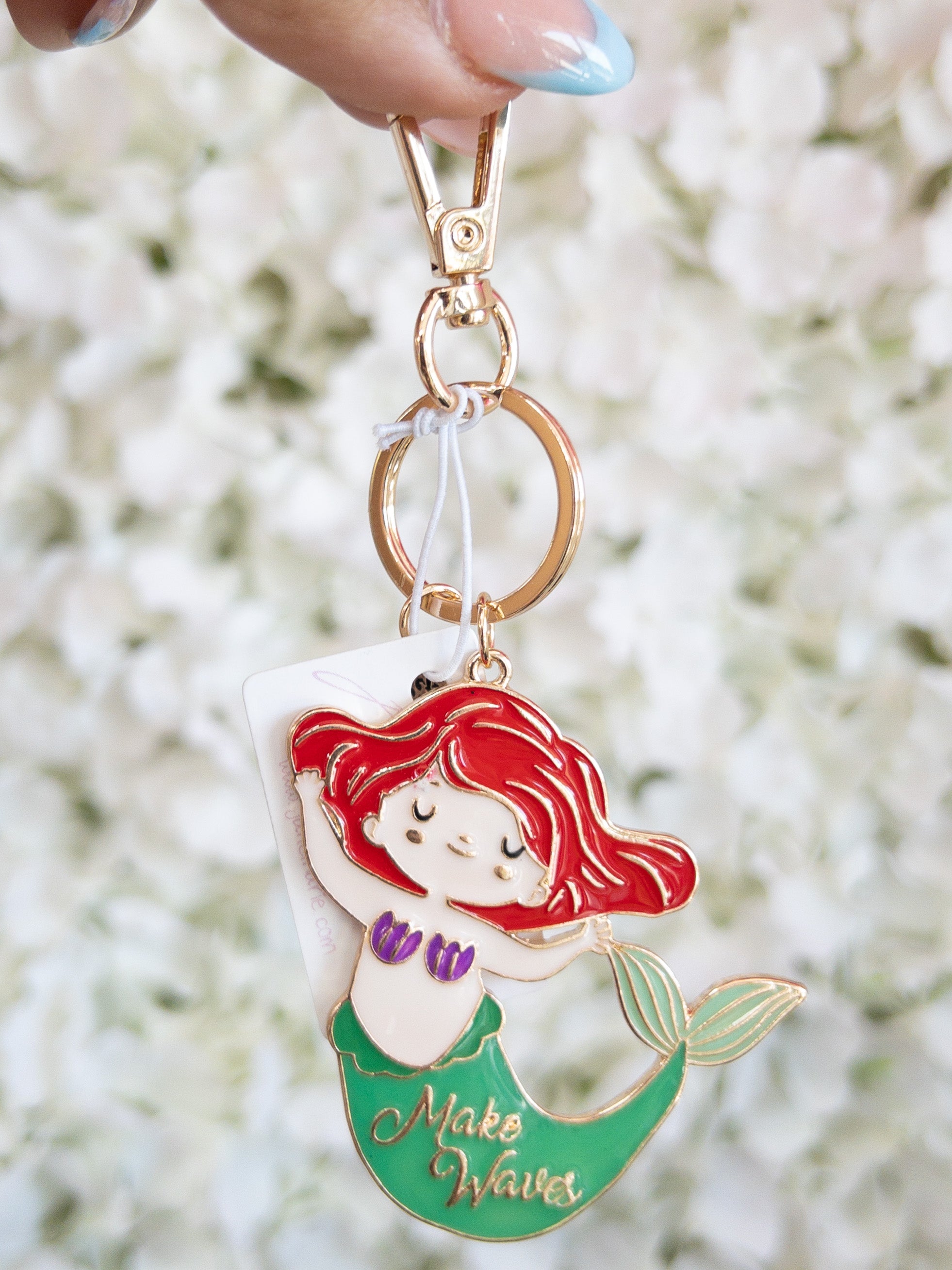 JANE MARIE KEYCHAIN MAKE WAVES MERMAID