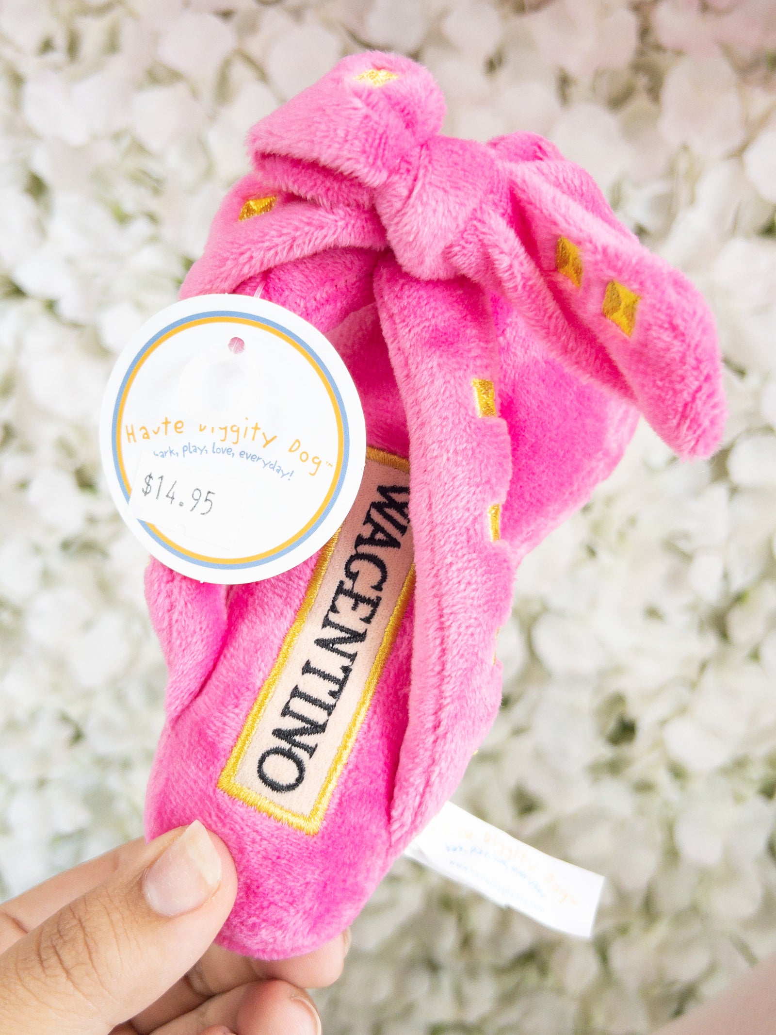 WAGENTINO SHOE DOG TOY