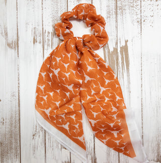BRYNN FOSTER LONGHORNS HAIR SCARF