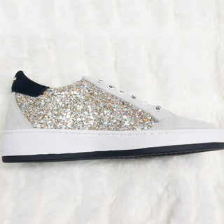 VINTAGE HAVANA KRISTEN GLITTER STAR SNEAKERS