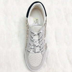 VINTAGE HAVANA KRISTEN GLITTER STAR SNEAKERS