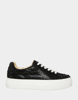 BETSEY JOHNSON SIDNY BLACK SNEAKER