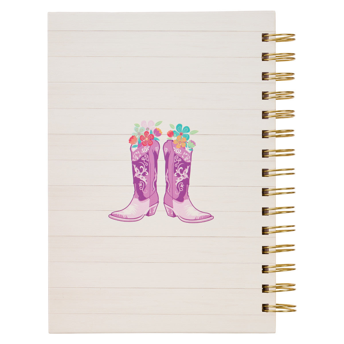 Boots Lace and Grace Wirebound Journal