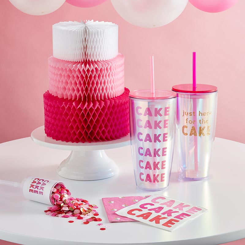 CAKE  BIRTHDAY PARTY POPPER