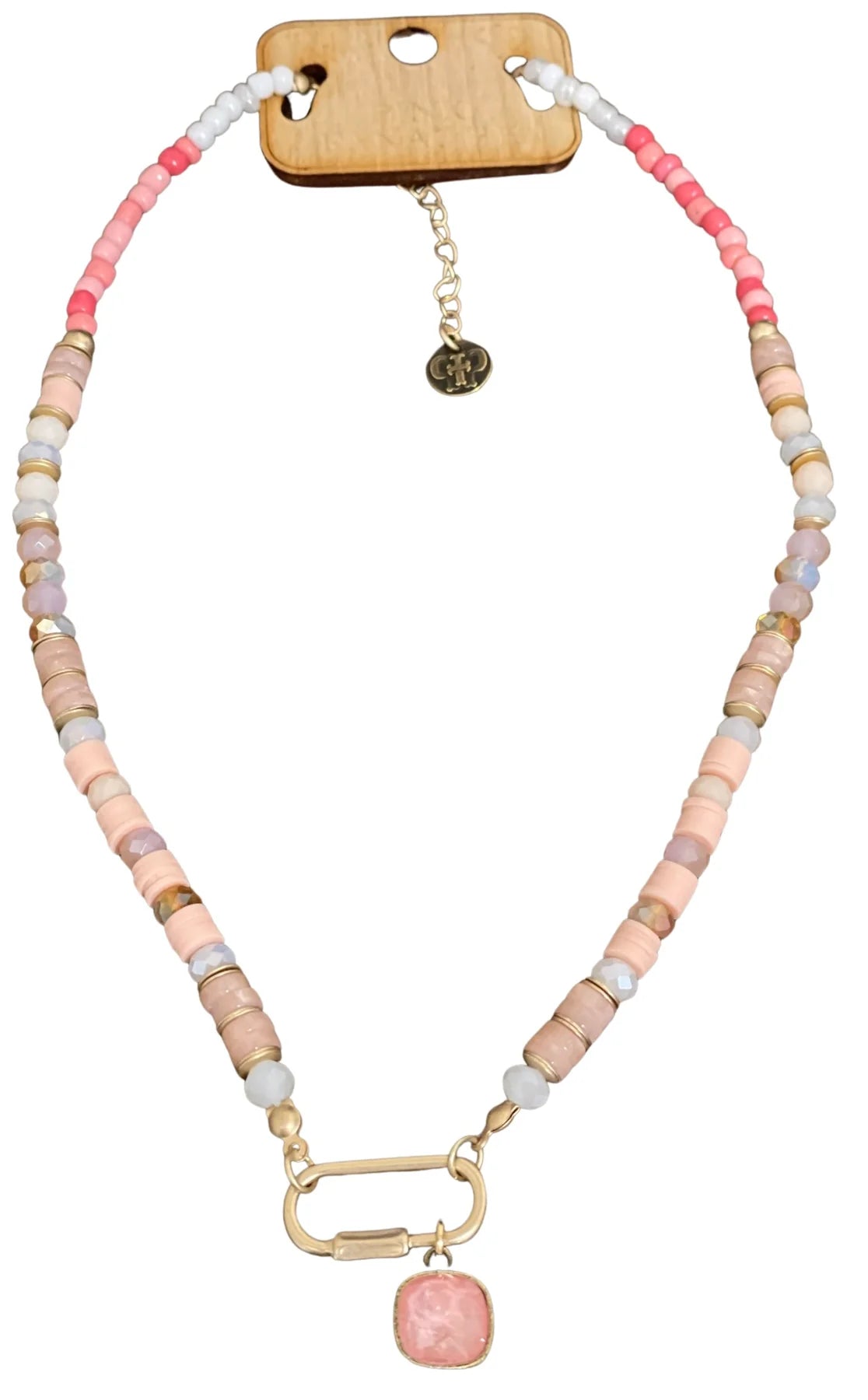 PINK PANACHE PICTURE TO BURN NECKLACE