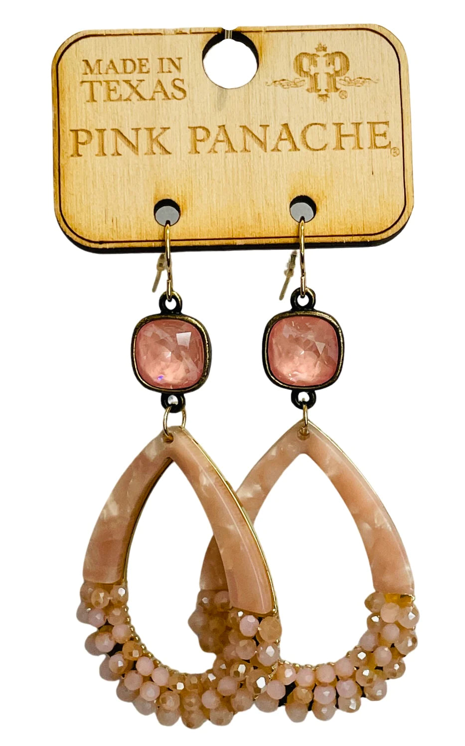 PINK PANACHE HEARTFIRST DANGLES