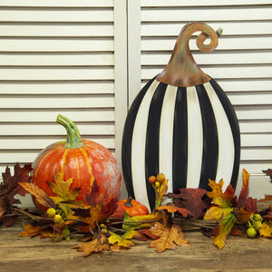 Tall Striped Pumpkin