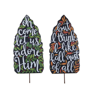 Reversible Holiday Topiary