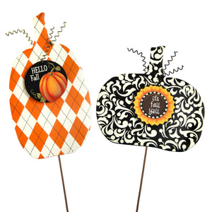 Fall Charm Pumpkins