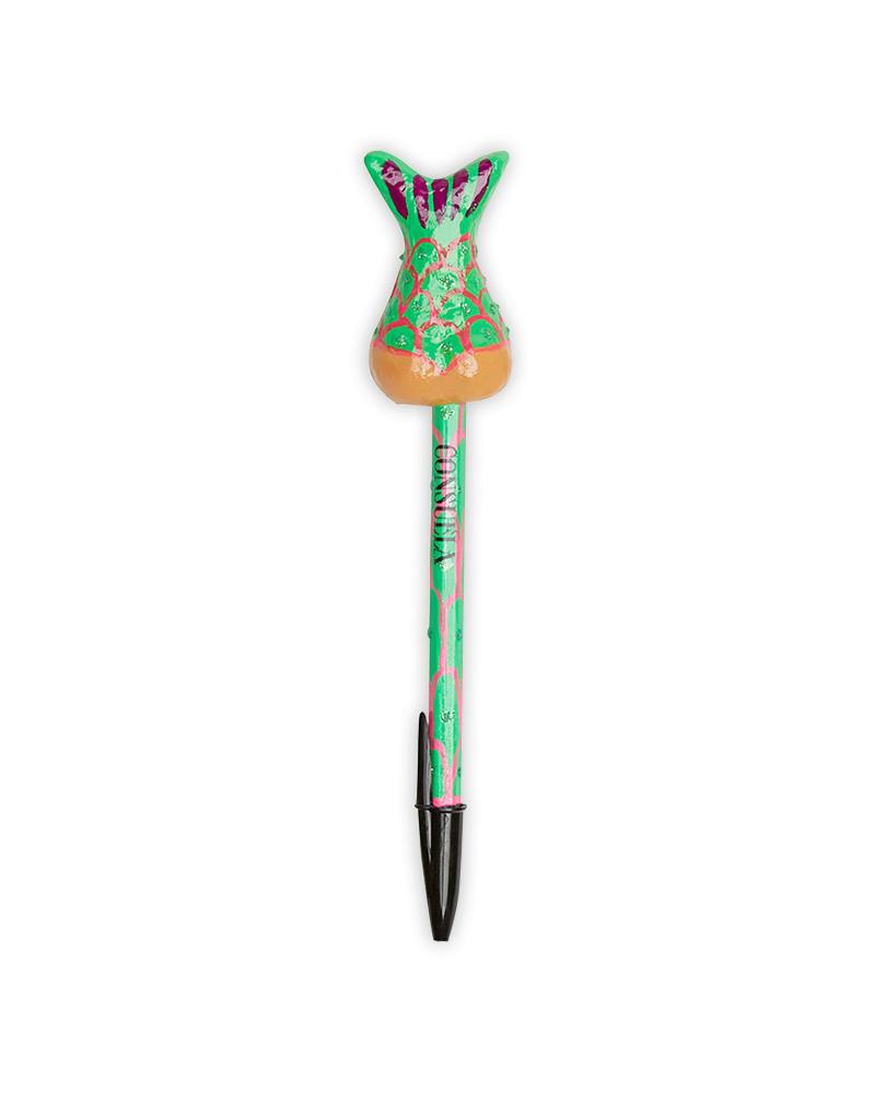 GREEN MERMAID TAIL PEN