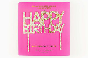 HAPPY BIRTHDAY PEARL CAKE TOPPER