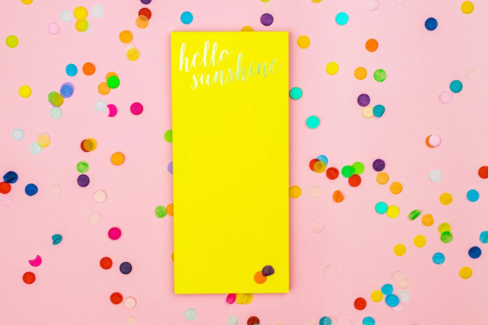 HELLO SUNSHINE LIST PAD