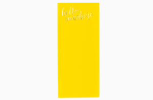 HELLO SUNSHINE LIST PAD