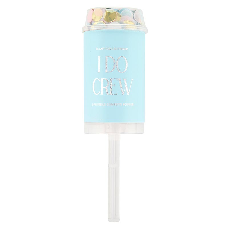 WEDDING " I DO CREW PARTY POPPER