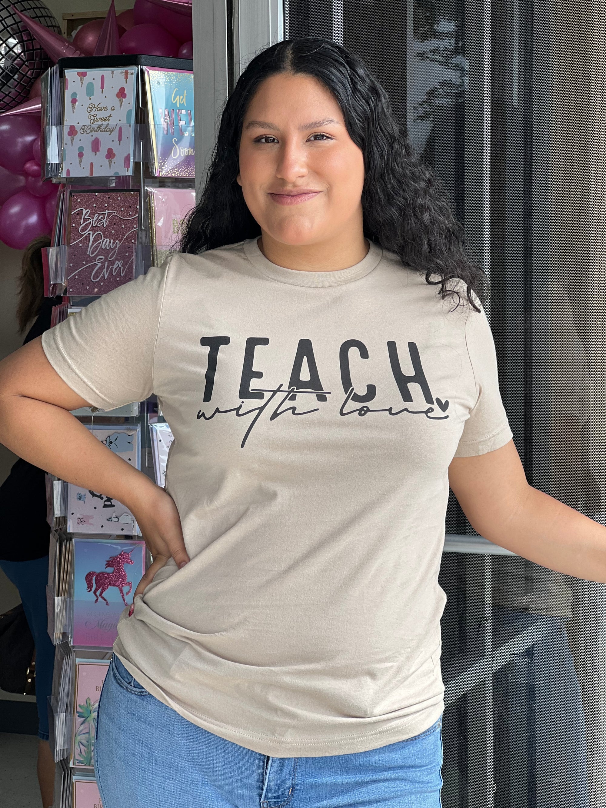 TEACH WITH LOVE TEE