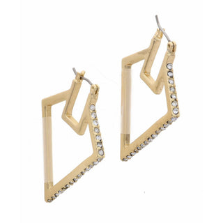JANE MARIE CLEAR CRYSTAL LINE DIAMOND