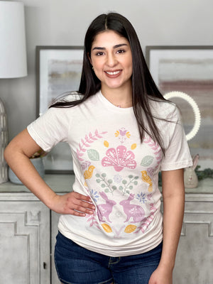 Folkart Bunny Tee