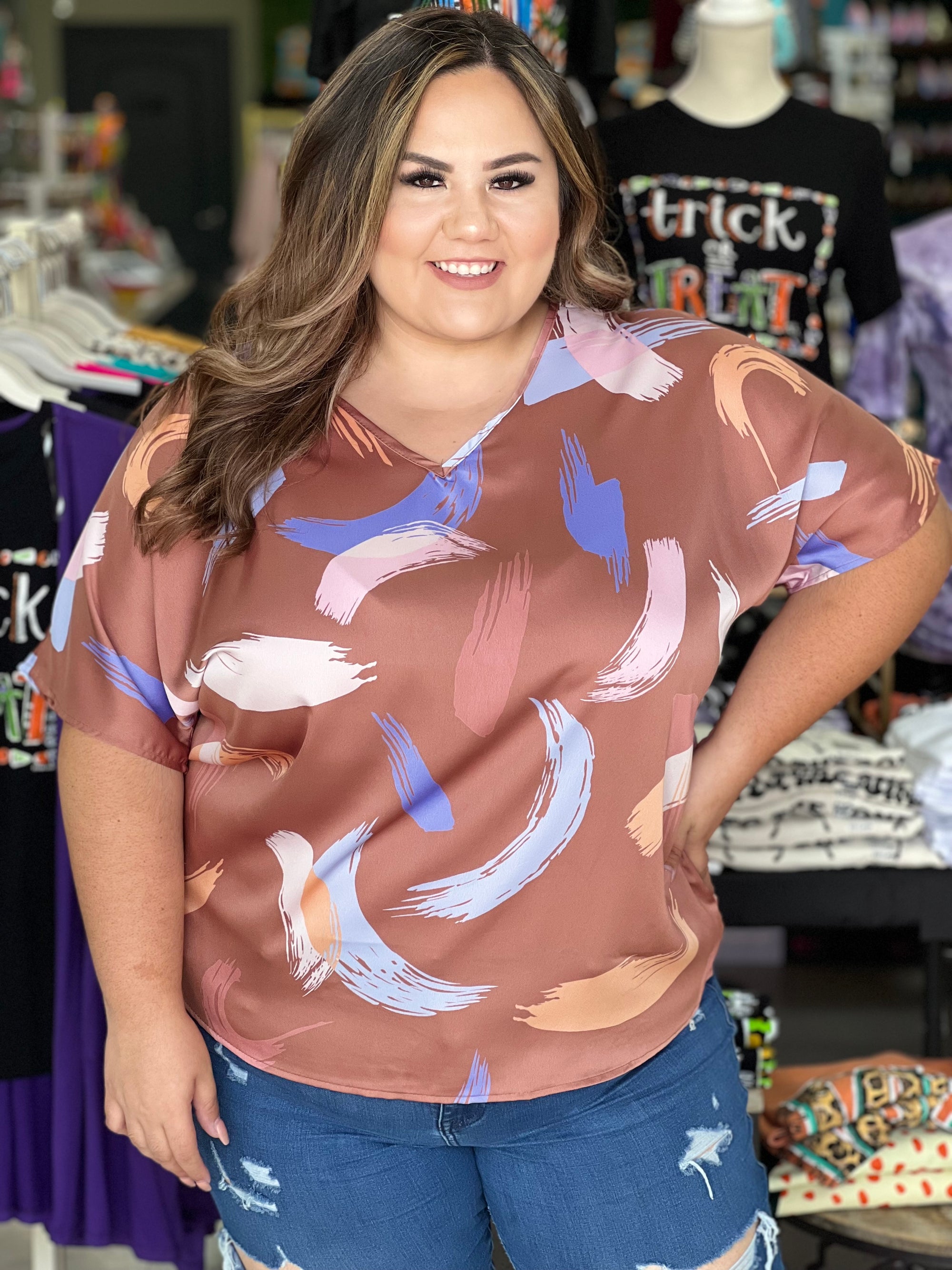 MOCHA HOPE TOP