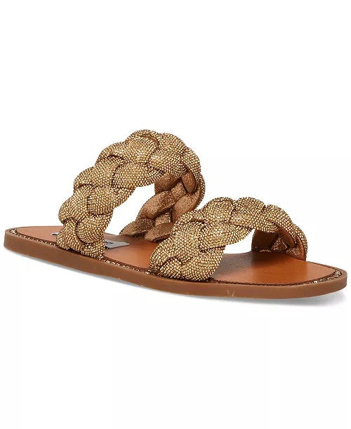 NEWBIE BRONZE STEVE MADDEN SANDALS