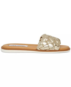 PAISLEE GOLD STEVE MADDEN SANDALS