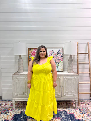 WALKING ON SUNSHINE DRESS