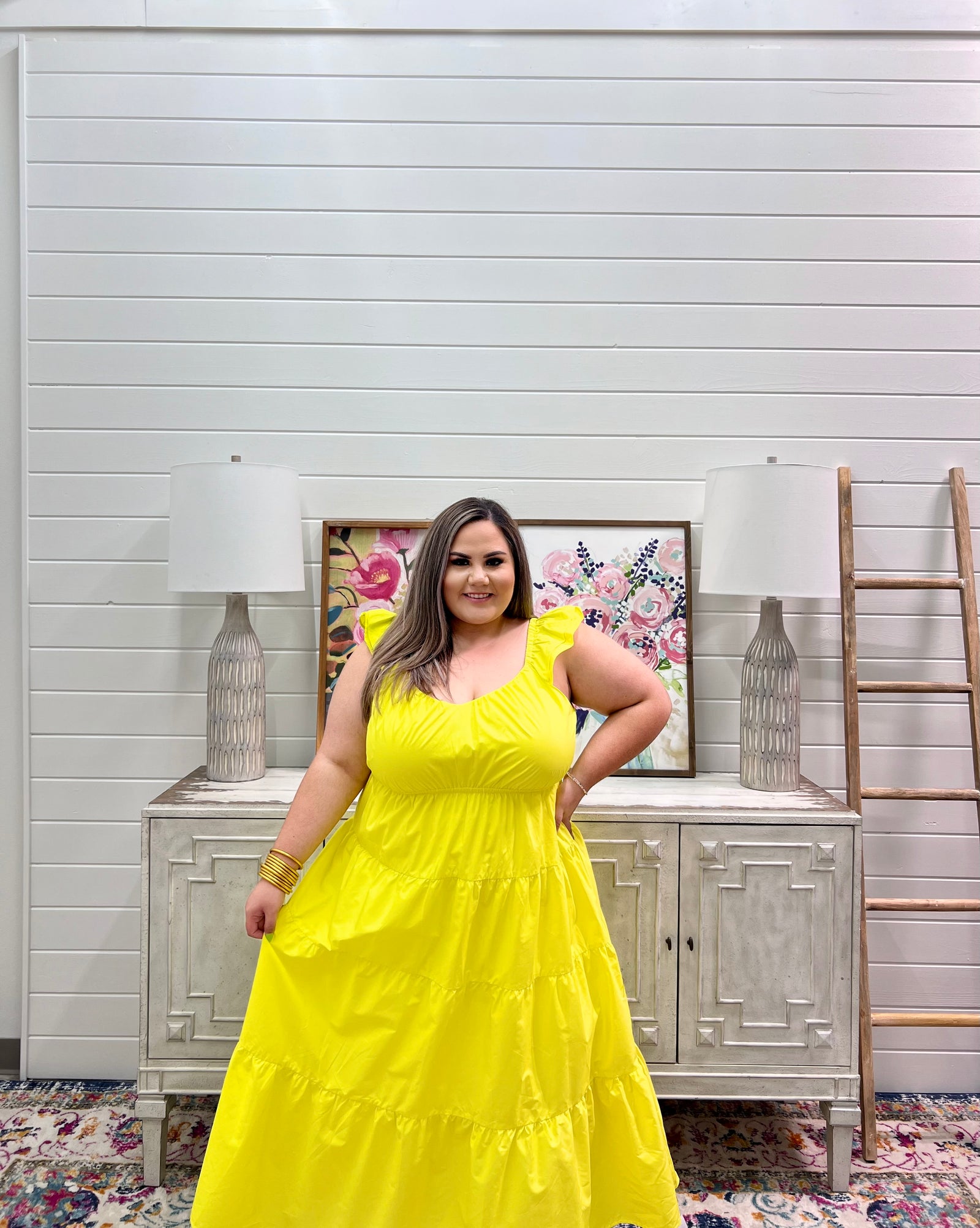 WALKING ON SUNSHINE DRESS