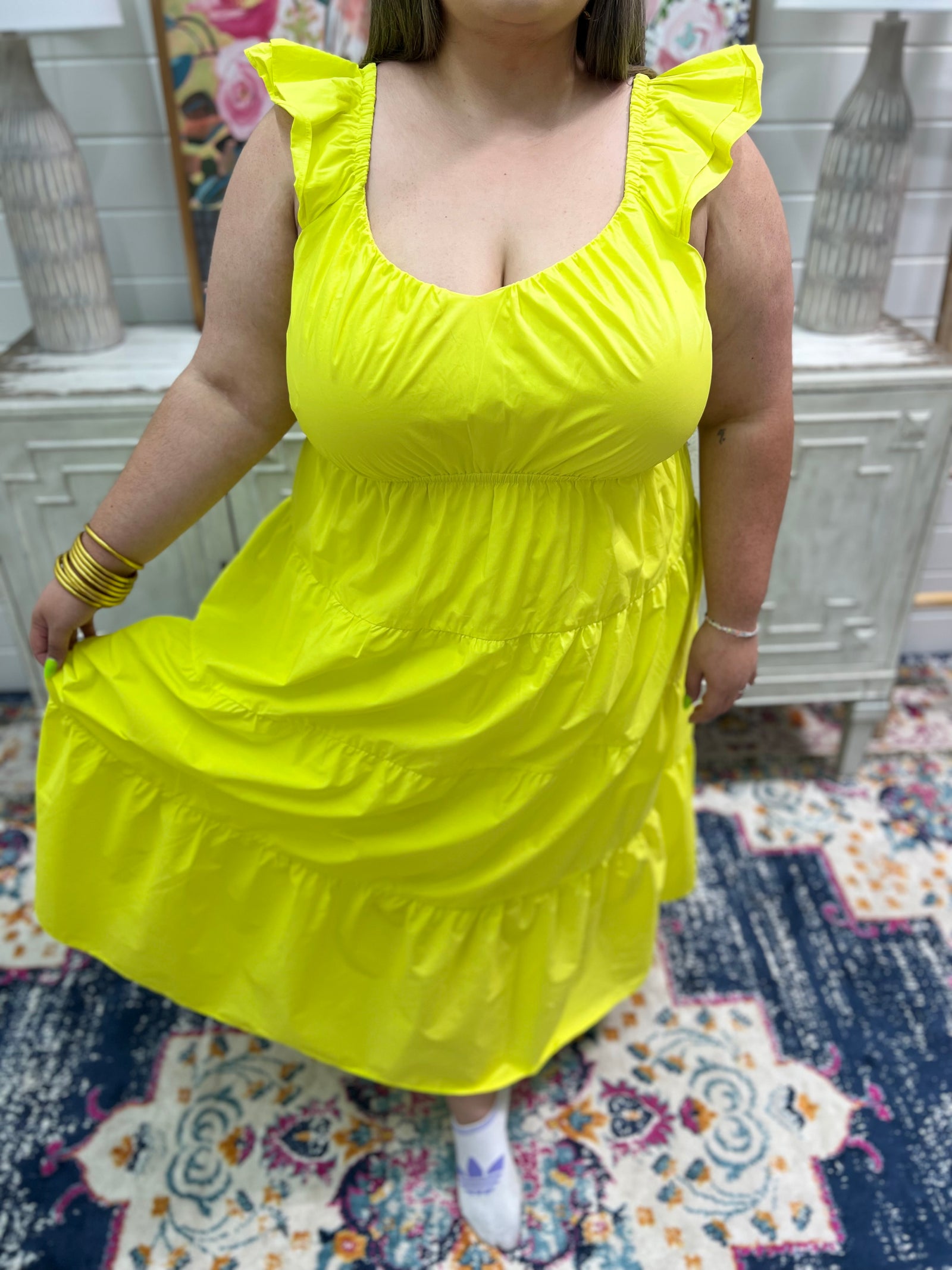 WALKING ON SUNSHINE DRESS