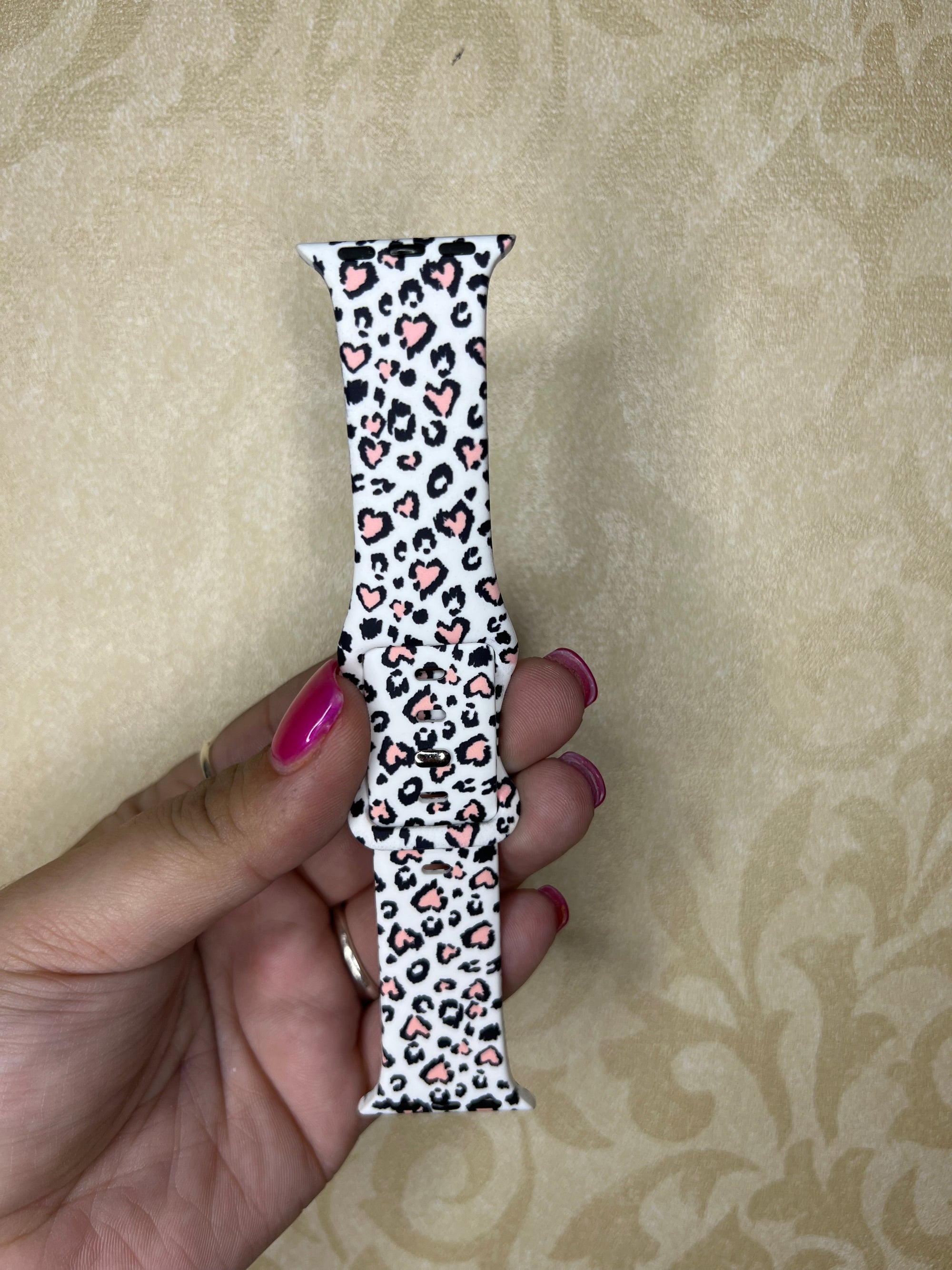 LEOPARD HEART WATCH BAND